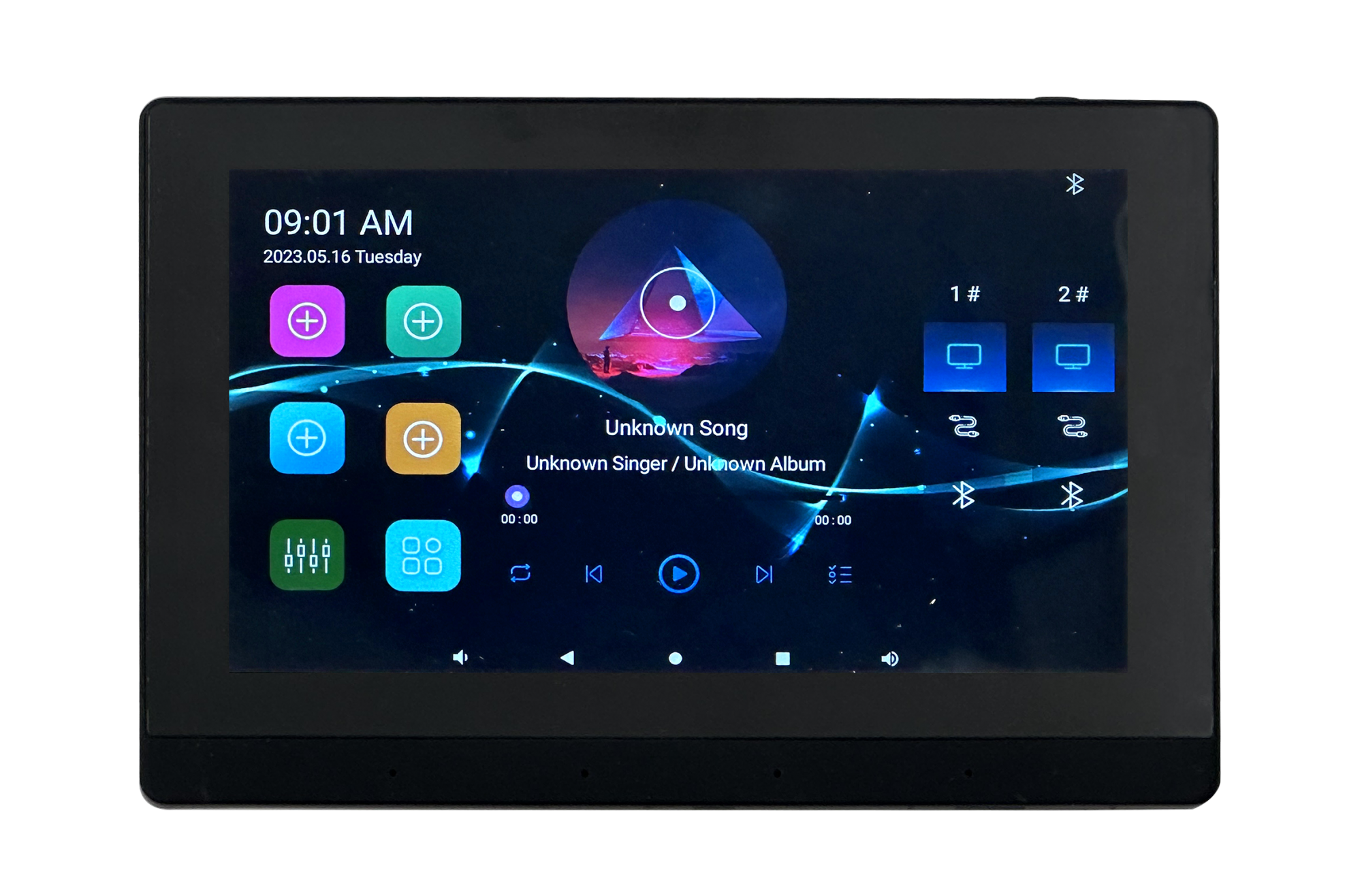 7 Inch Touch Screen In Wall Amplifier A7G