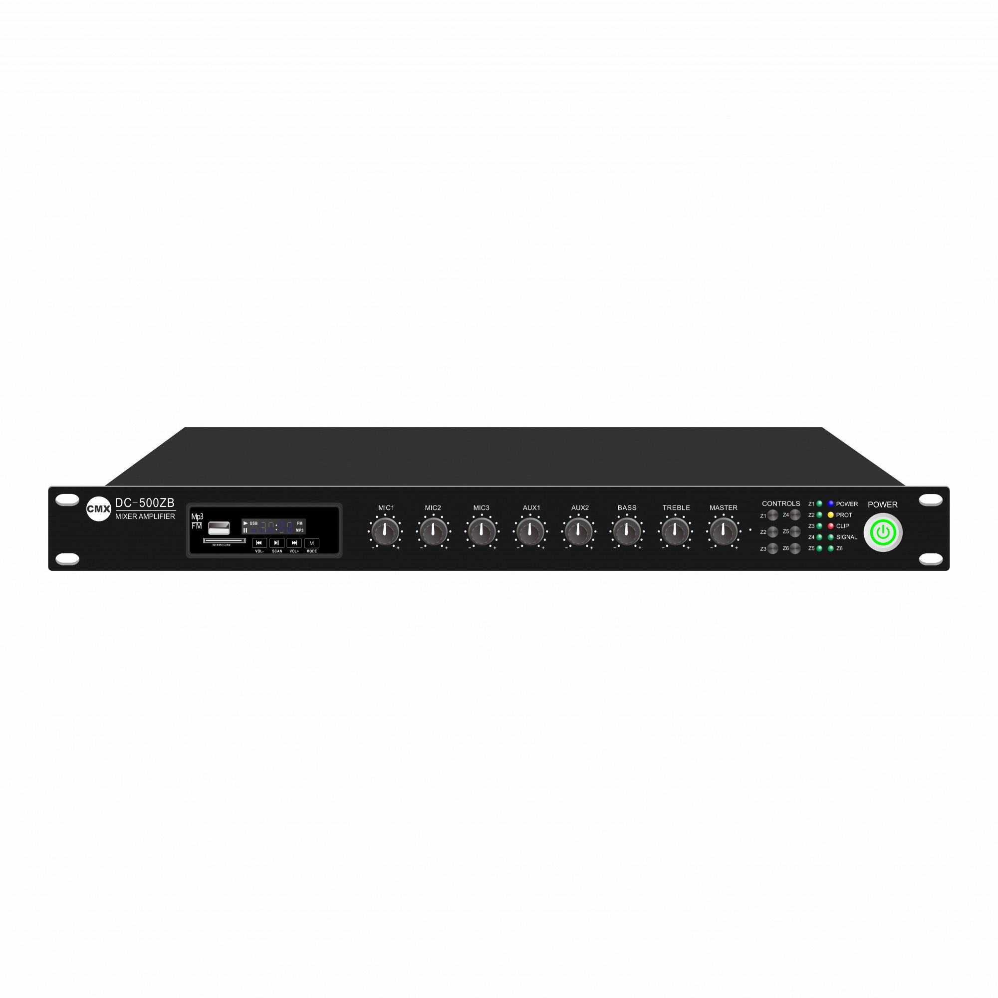 6 Zone Mixer Amplifier with USB/SD/FM/Bluetooth DC-120ZB/DC-240ZB/DC-350ZB/DC-500ZB