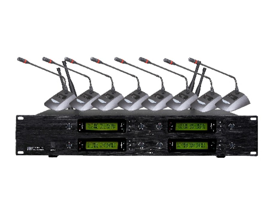 WM-U800 8 Channel UHF Wireless Microphone System