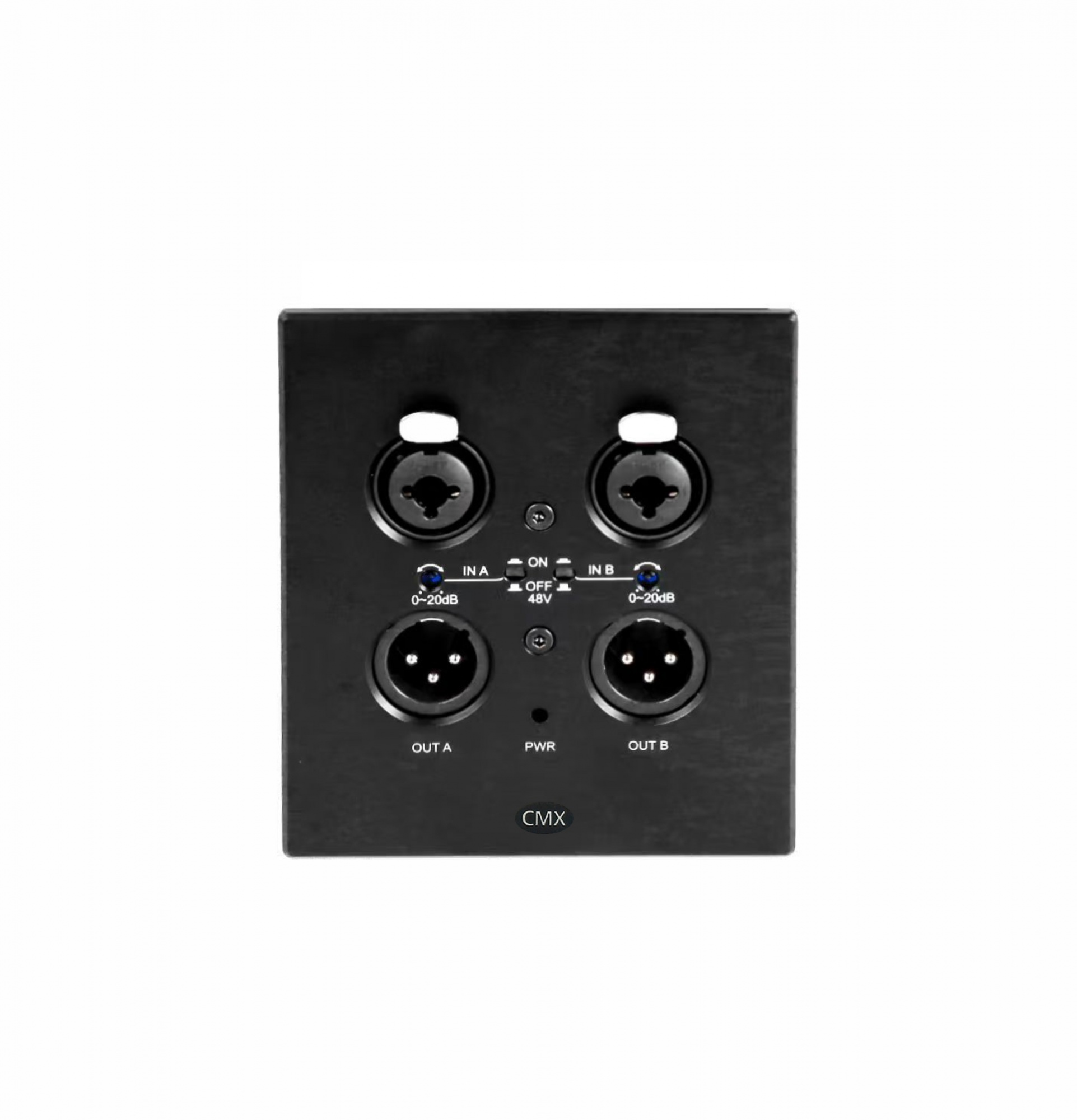 DANTE-W2X2IO DANTE DIGITAL INTERFACE BOX